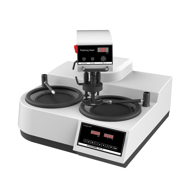 SAIKASI/賽卡司雙盤全自動磨拋機FMPZ-2B金相試樣雙盤磨拋機 精拋